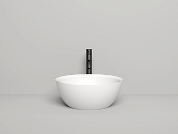 Раковина из искусственного камня S-Stone Salini ALDA 1102210MF 40х40 накладная цвет мультиколор